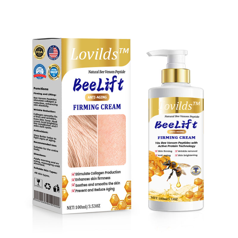 💐💞Lovilds™ BeeLift Anti-Aging Firming Cream,Address Crepe & Sagging(🔥74% Off for a Limited Time!)