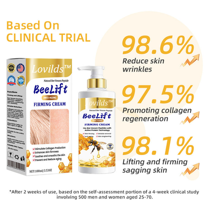 💐💞Lovilds™ BeeLift Anti-Aging Firming Cream,Address Crepe & Sagging(🔥74% Off for a Limited Time!)