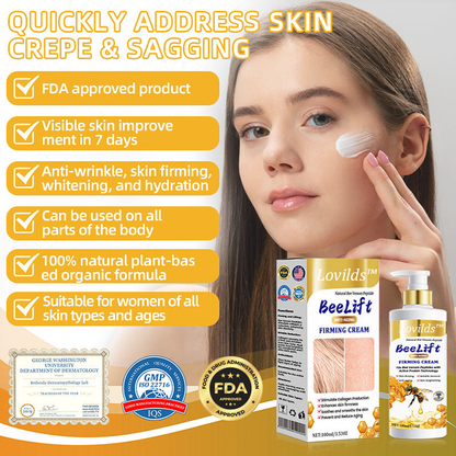 💐💞Lovilds™ BeeLift Anti-Aging Firming Cream,Address Crepe & Sagging(🔥74% Off for a Limited Time!)