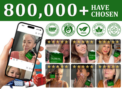 🔥BBOJI  Tea Tree Oil Skin Treatment Cream✅𝐅𝐃𝐀-𝐀𝐏𝐏𝐑𝐎𝐕𝐄𝐃 – Removes Skin Blemishes, Repairs Damaged Skin, Brightens & Anti-Ageing Care