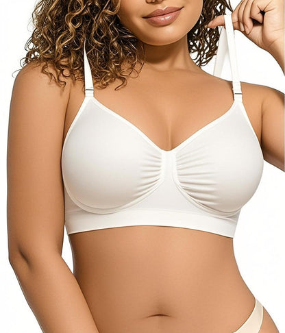 Final 3 Hours: 70%OFF🔥 Women's Full Coverage Non-Padded Wireless Sculpt Bra